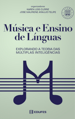 Música e ensino de línguas explorando a teoria das múltiplas