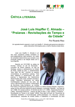 José Luís Hopffer C. Almada – “Praianas