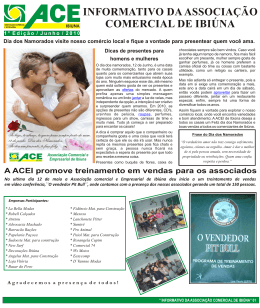 Edição Junho 2010 - Associação Comercial e Empresarial de Ibiúna