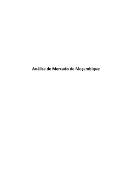 Análise de Mercado de Moçambique