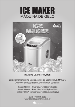 Manual Ice Maker - Polar Equipamentos