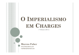 O Imperialismo em Charges