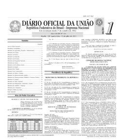 SUASA - Decreto 7524 - 2011 - Departamento de Defesa