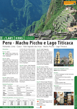 Peru - Machu Picchu e Lago Titicaca