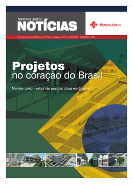 Edição 28 Projetos no coração do Brasil