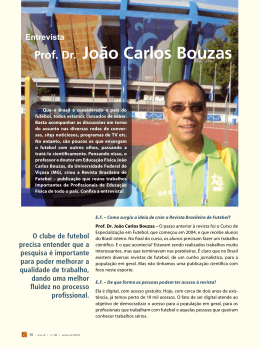 Entrevista Prof. Dr. João Carlos Bouzas