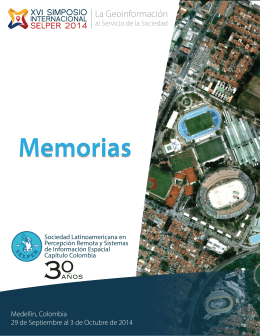 Memorias - Selper - Capítulo Colombia