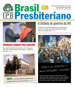 Brasil Presbiteriano Julho 2013