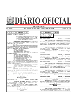 Diário Oficial 22.01.2014