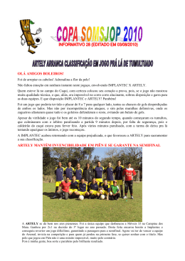 Informativo n.º 28 da Copa SOMSJOP de Futebol 2010