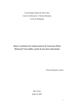 Monografia Final - Universidade Federal de São Carlos