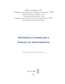 livro matemática financeira e análise de - UEPB