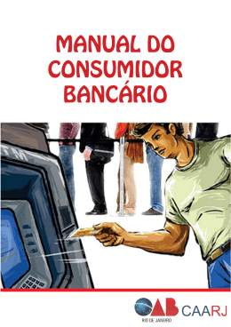 Cartilha do consumidor bancário