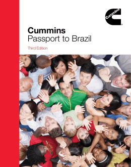 Cummins Passport to Brazil