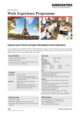 Flyer_Work experience_Paris.indd