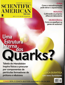 A Vida Interior dos Quarks @ Scientific American Brasil