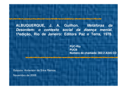 a apresentação - Departamento de História da PUC-RIO