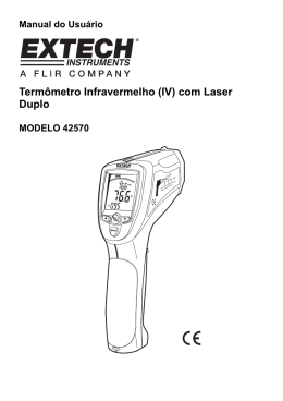 Termômetro Infravermelho (IV) com Laser Duplo