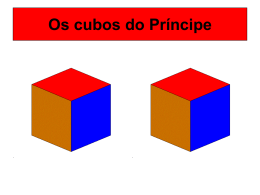 Os cubos do Príncipe