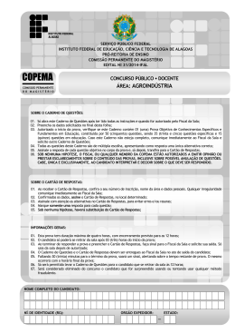 COPEMA - Concursos IFAL - Instituto Federal de Alagoas