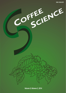Coffee Science, v.9, n.2 (abril/junho 2014). Lavras