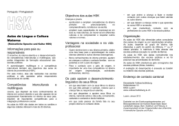 HSK Elterninformation, Elternbrief, Anmeldeformular Portugiesisch