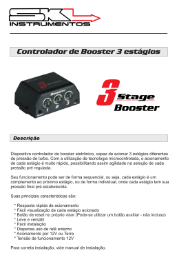 Booster 3stage - skl instrumentos