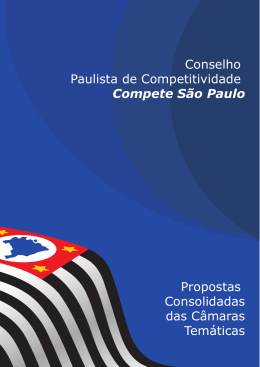Conselho Paulista de Competitividade Compete São Paulo
