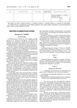 Decreto-Lei n.º 216/2012