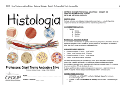 histologia - apostila