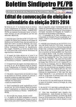 Boletim do SINDIPETRO-PE-PB, Edição 016, Ano 2010