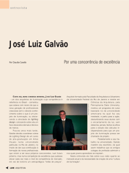 José Luiz Galvão - Lume Arquitetura