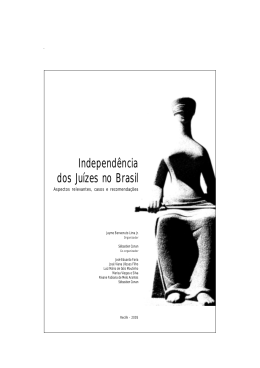 Independência dos Juízes no Brasil