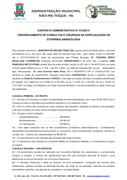 contrato 372/2015 - Prefeitura Municipal de Não-Me