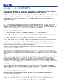 Decreto nº 43654, (DOE 03/03/05)