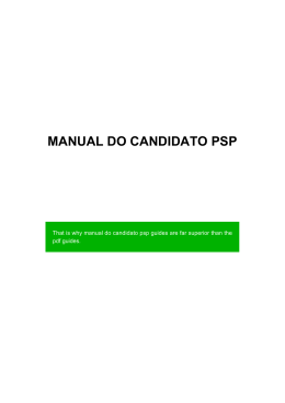 manual do candidato psp
