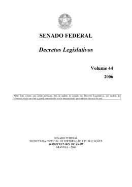 2006 - Senado Federal