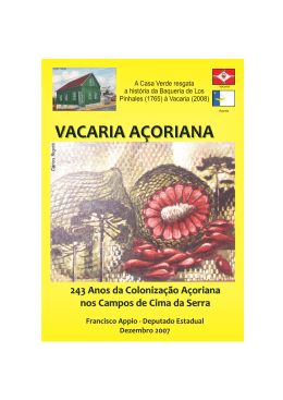 VACARIA AÇORIANA - Francisco Appio