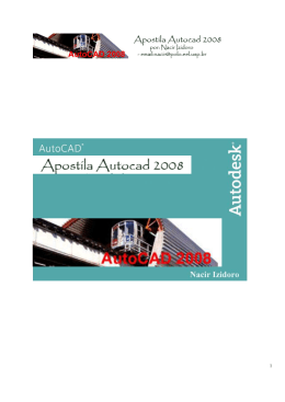 Apostila AutoCAD 2008