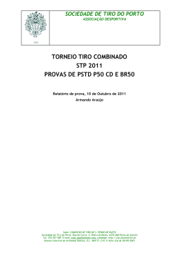 torneio tiro combinado stp 2011 provas de pstd p50 cd e br50