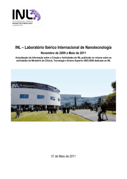 INL – Laboratório Ibérico Internacional de Nanotecnologia