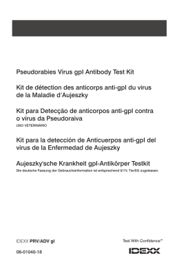 IDEXX PRV/ADV GI Ab Test (AUYESKI)