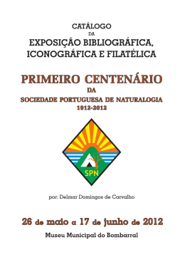 Catálogo da Exposição Bibliográfica, Iconográfica e Filatélica