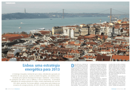 Lisboa: uma estratégia energética para 2013