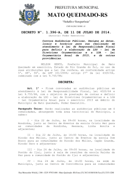 decreto nº. 1.396-a, de 11 de julho de 2014. decreta