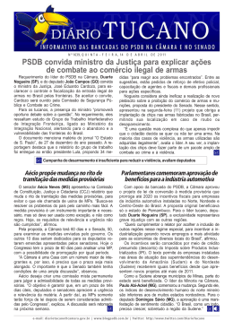 PSDB convida ministro da Justiça para explicar