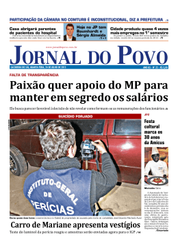 Paixão quer apoio do MP para manter em segredo