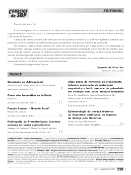 correios 3 para pdf - Sociedade Brasileira de Pediatria