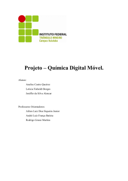 Quimica Digital Movel - Repositório Digital da UFMG