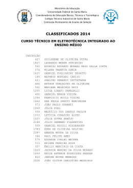 Classificados 2014 CTISM GERAL